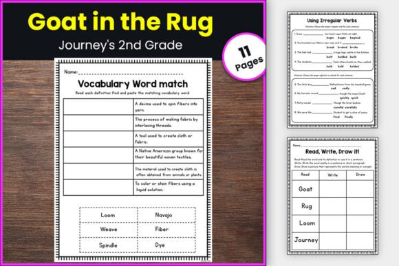 Download Journey's Rug Rules: 2nd Grade Activity - 2nd grade Collection